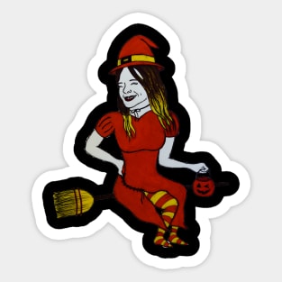 Ally Witch Sticker